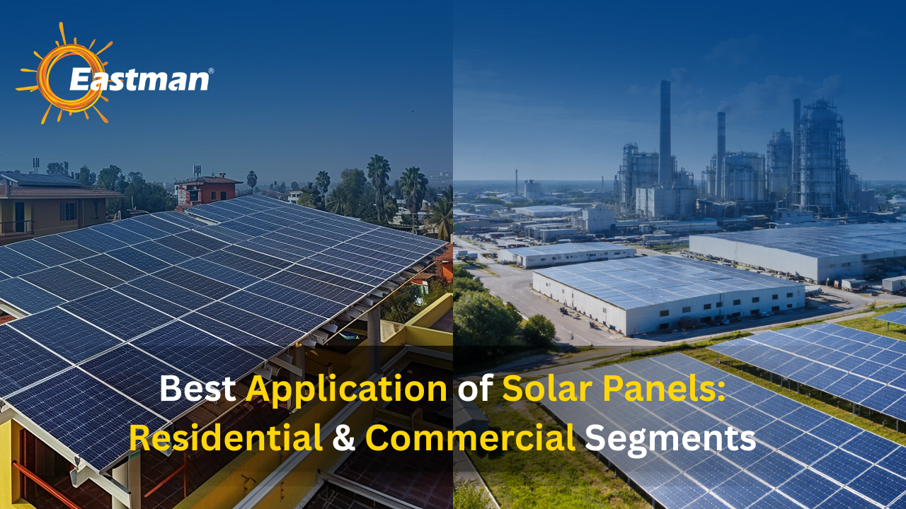 Best Applications of Solar Panels: Residential & Commercial Segments 